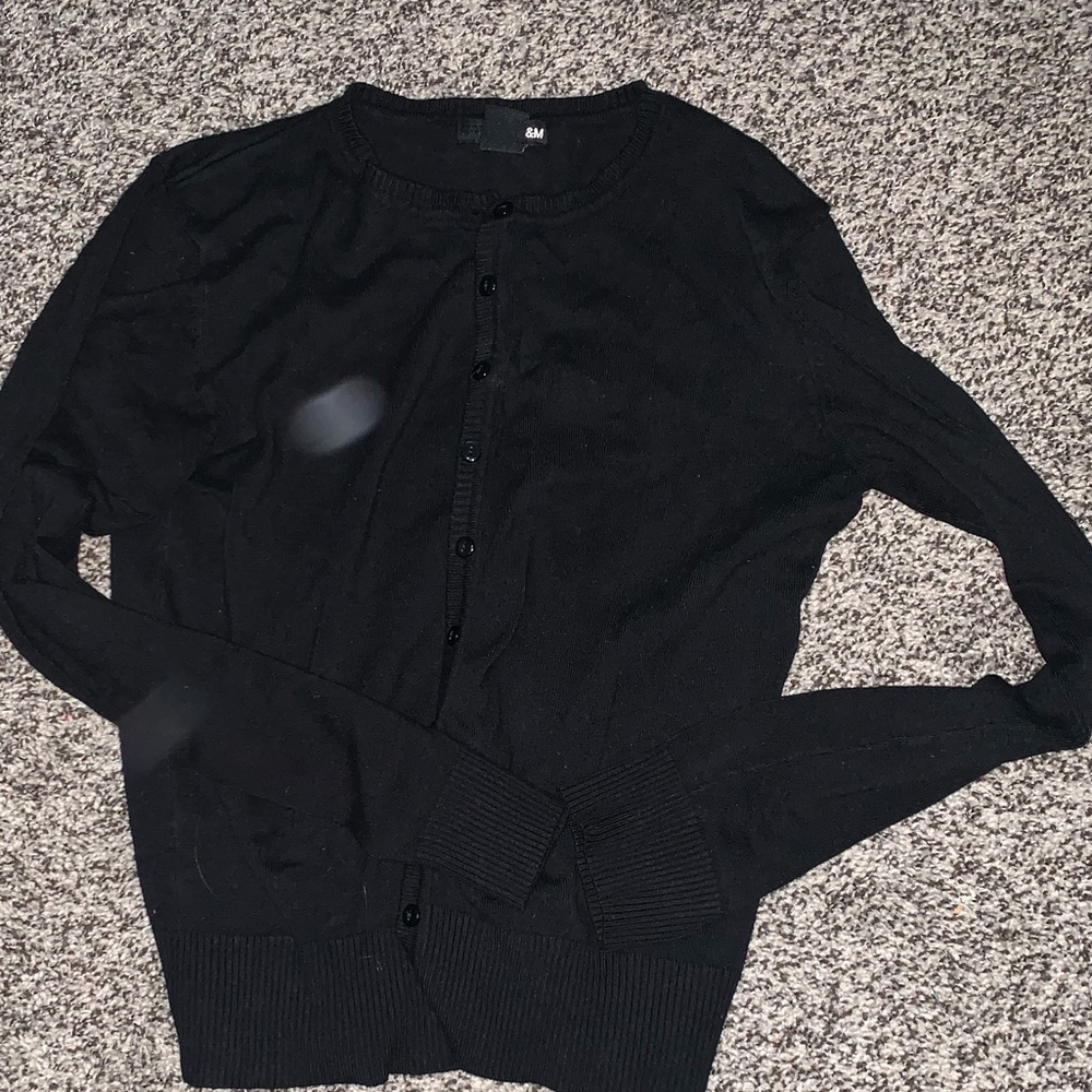 Button down sweater